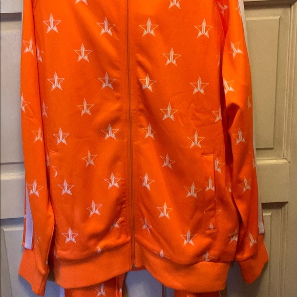 Jeffree Star Orange Track Suit NWOT Size Large - Picture 3 of 11